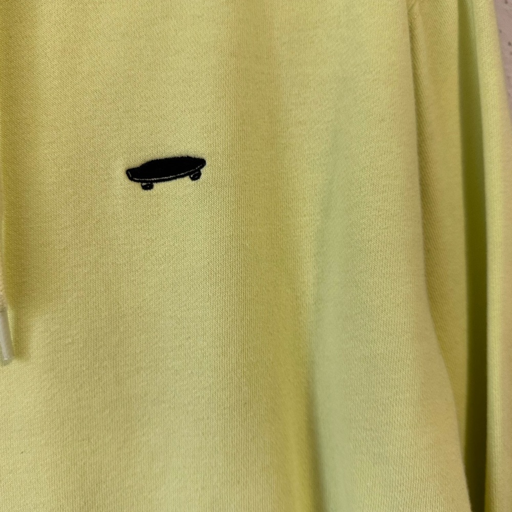 Vans light green hoodie size small. unisex can also fit a medium. - Picture 5 of 11